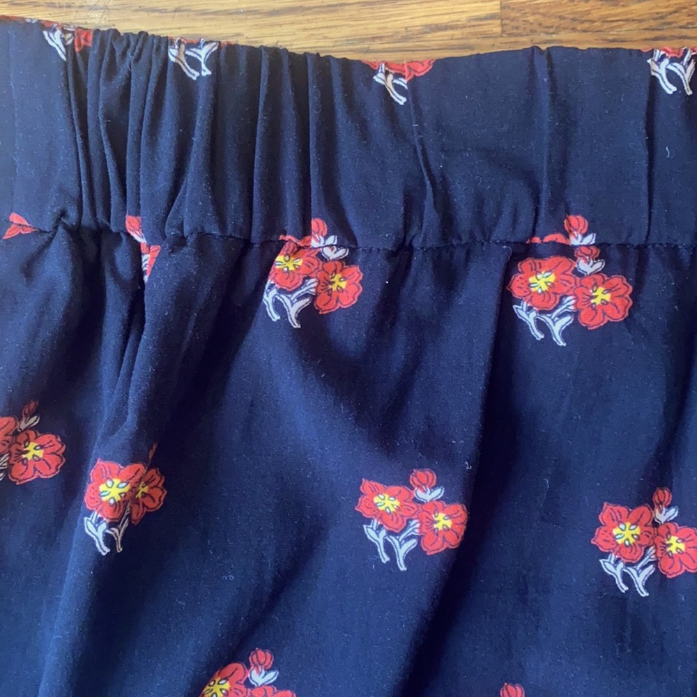 Anthropologie Maeve Patchwork Pleated Shorts - image 6